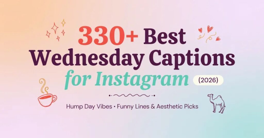 caption for wednesday