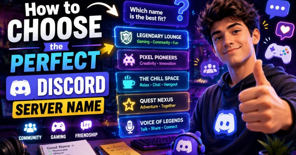 Perfect Discord Server Name
