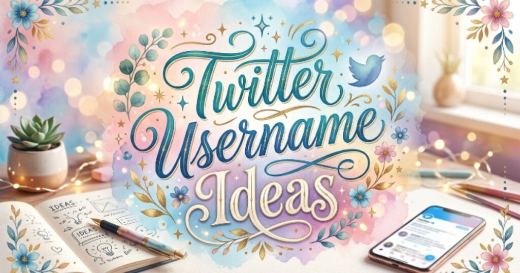 Twitter Username Ideas
